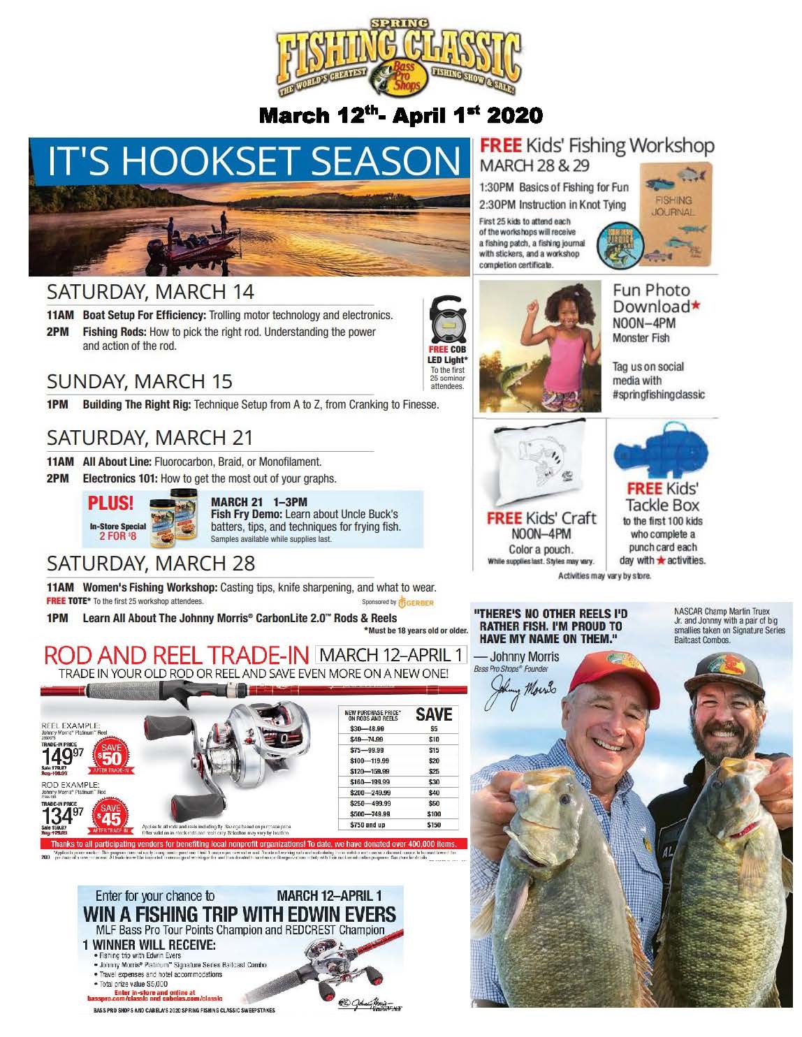 Spring Fishing Classic with Bass Pro Shops*** Shop Harrisburg Mall